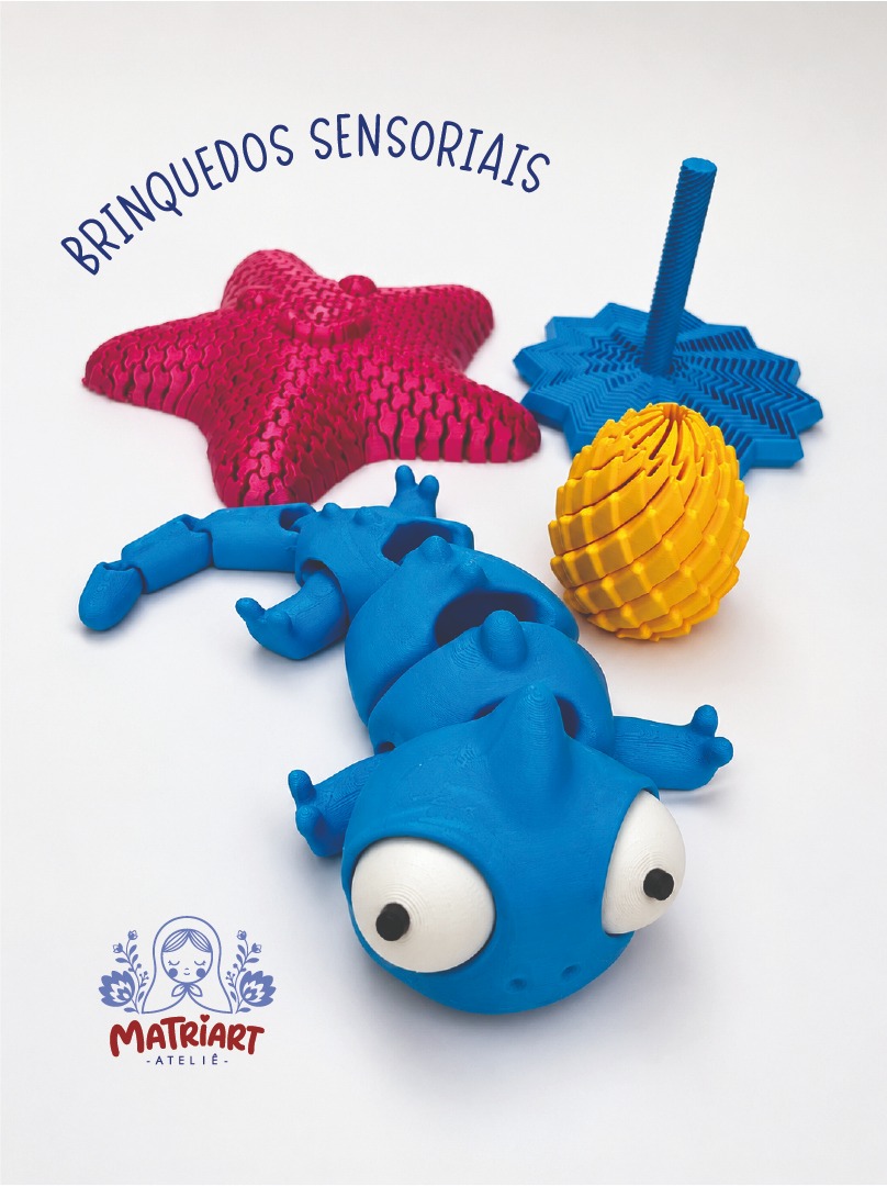 Coleção de brinquedos sensoriais Matriart
