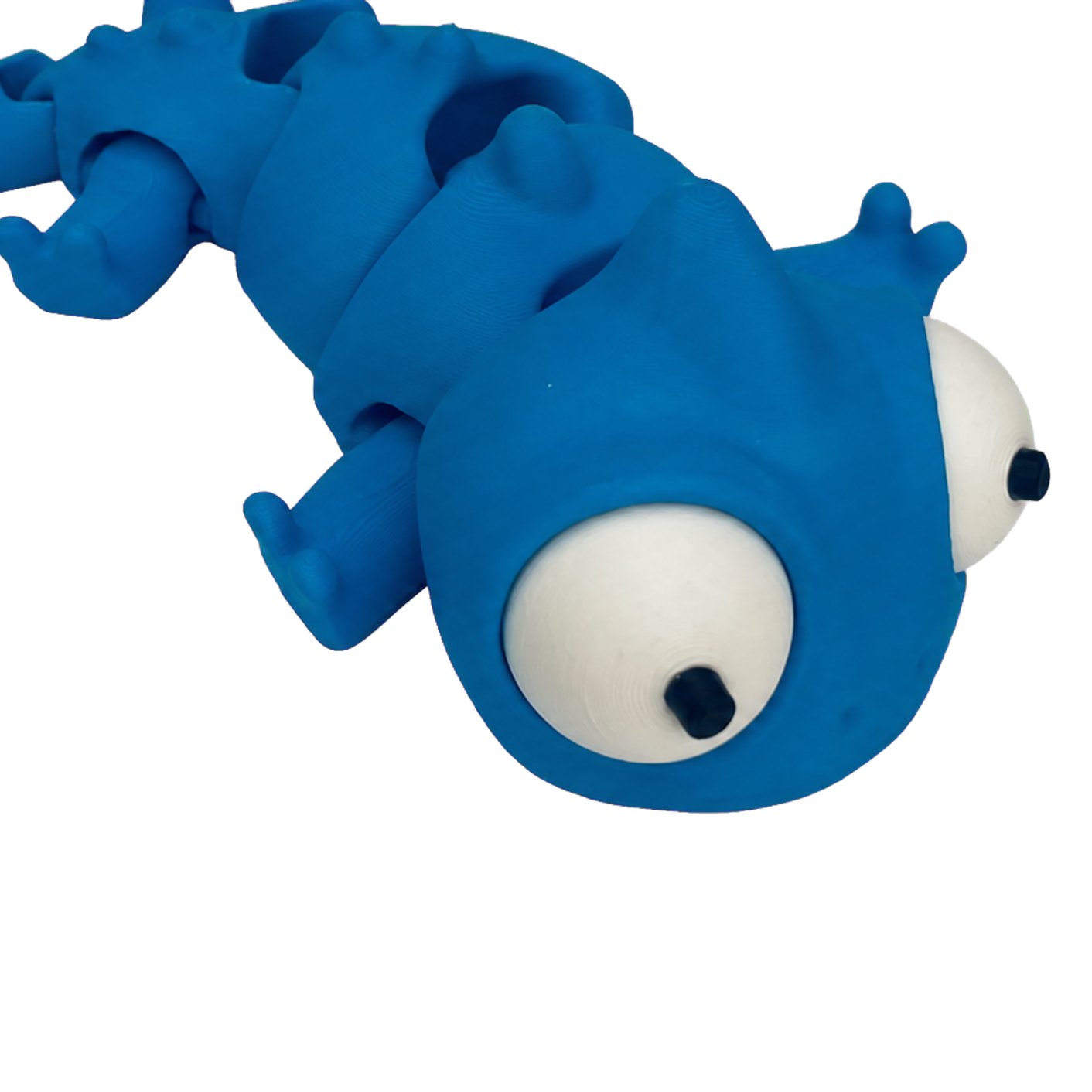 Lagartinho articulado azul